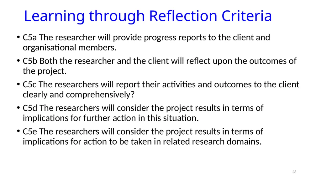 IS8014 Theory & Qualitative IS Research VIII: - slide 26 of 70