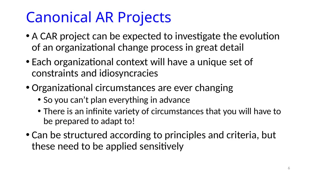 IS8014 Theory & Qualitative IS Research VIII: - slide 6 of 70
