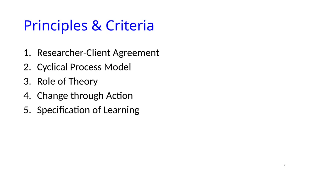IS8014 Theory & Qualitative IS Research VIII: - slide 7 of 70