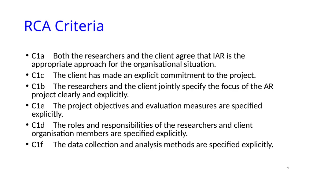 IS8014 Theory & Qualitative IS Research VIII: - slide 9 of 70