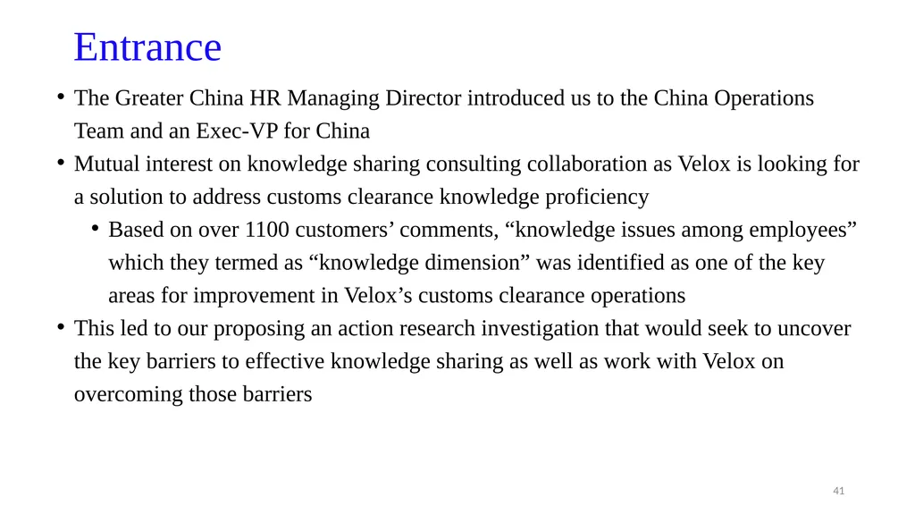 IS8014 Theory & Qualitative IS Research VIII: - slide 41 of 70