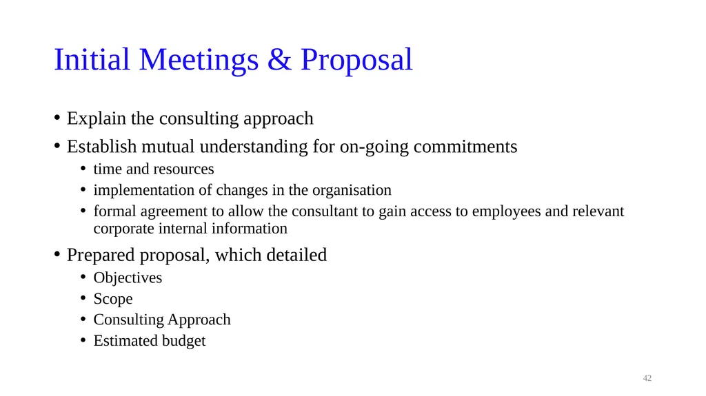 IS8014 Theory & Qualitative IS Research VIII: - slide 42 of 70