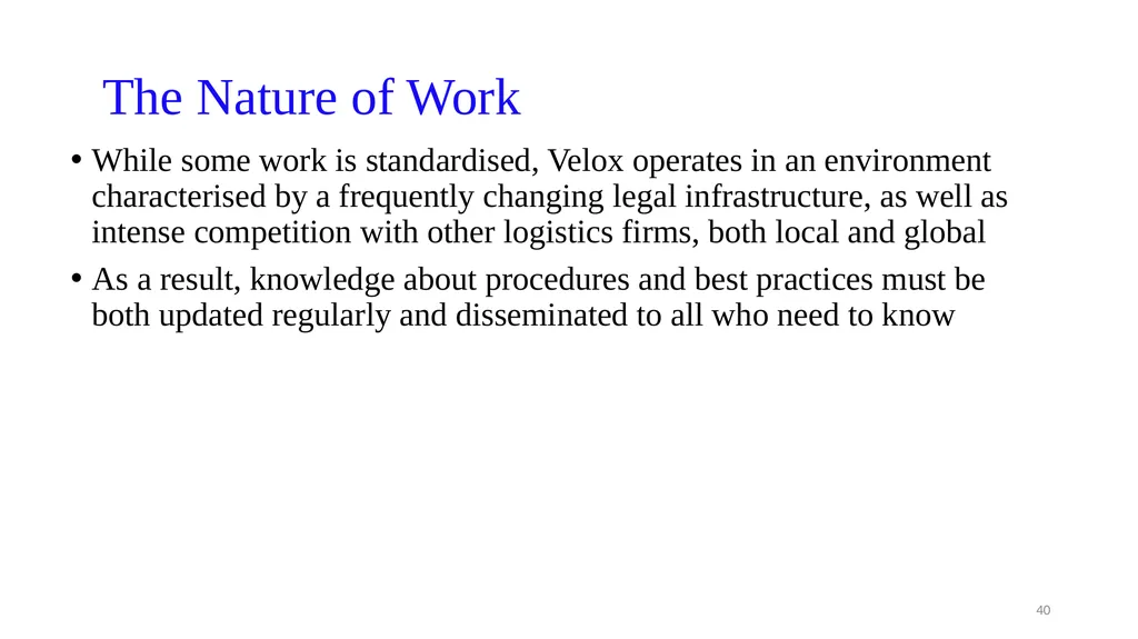IS8014 Theory & Qualitative IS Research VIII: - slide 40 of 70