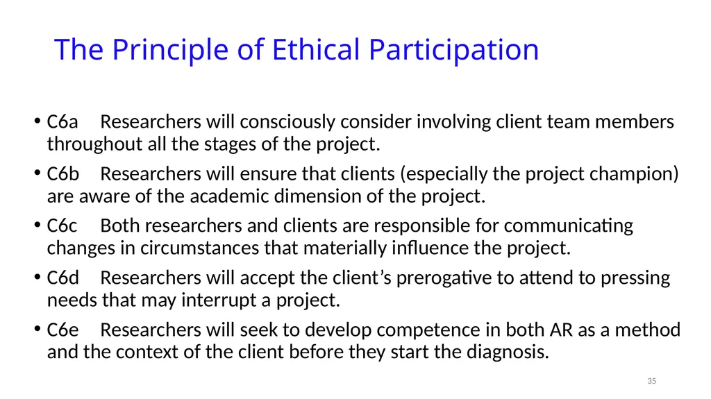 IS8014 Theory & Qualitative IS Research VIII: - slide 35 of 70