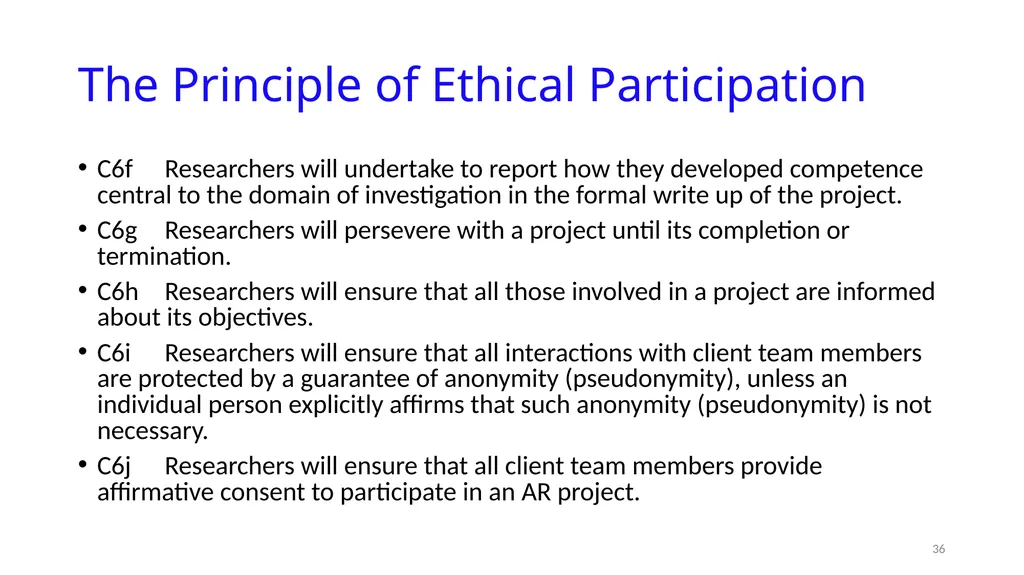 IS8014 Theory & Qualitative IS Research VIII: - slide 36 of 70