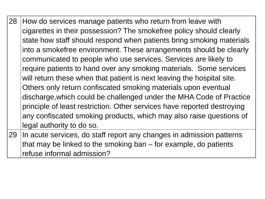 the term ‘blanket restrictions’ refers to rules or - slide 16 of 16