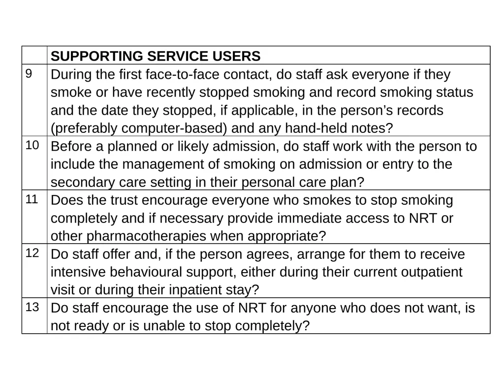 the term ‘blanket restrictions’ refers to rules or - slide 8 of 16