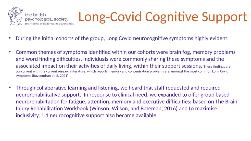 A Co-produced Long-Covid Support Pathway Humber & - slide 9 of 15