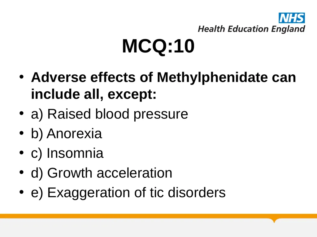 MRCPsych Child and Adolescent Psychiatry Module - slide 65 of 67