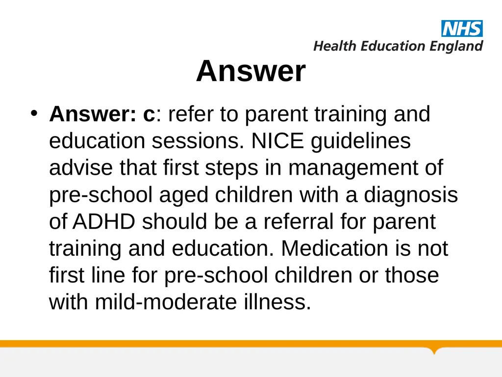MRCPsych Child and Adolescent Psychiatry Module - slide 48 of 67