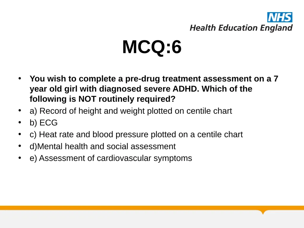 MRCPsych Child and Adolescent Psychiatry Module - slide 57 of 67