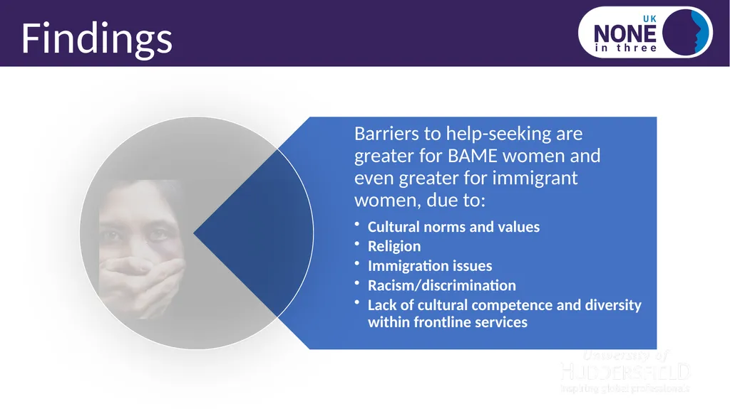 Black, Asian, minority ethnic and immigrant IPV - slide 3 of 14
