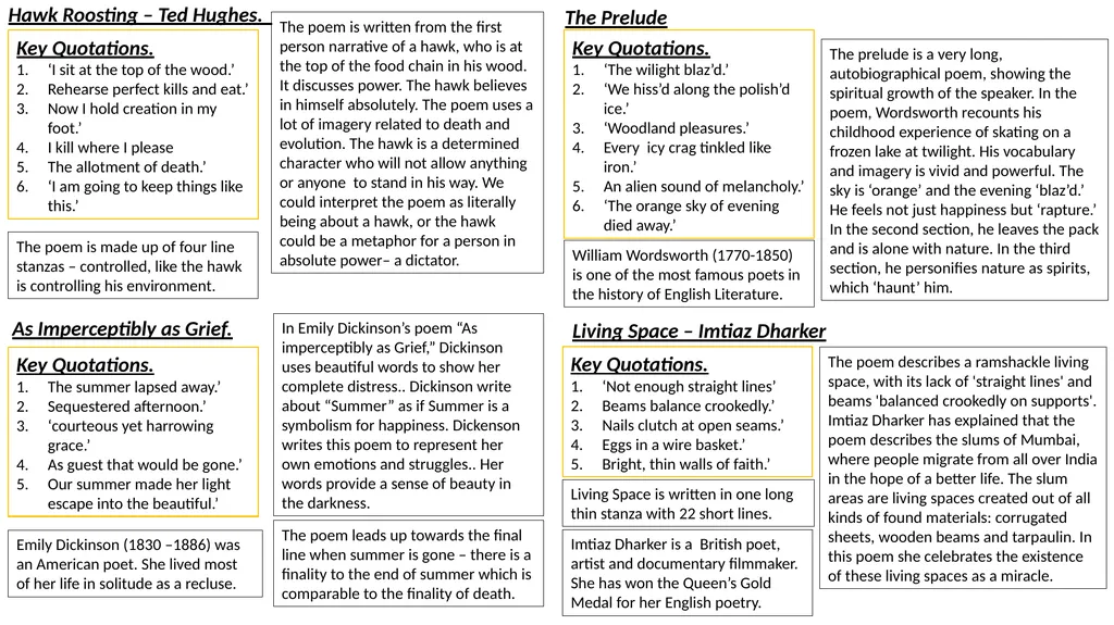 Ozymandias London Key Quotations. Two vast and - slide 5 of 5