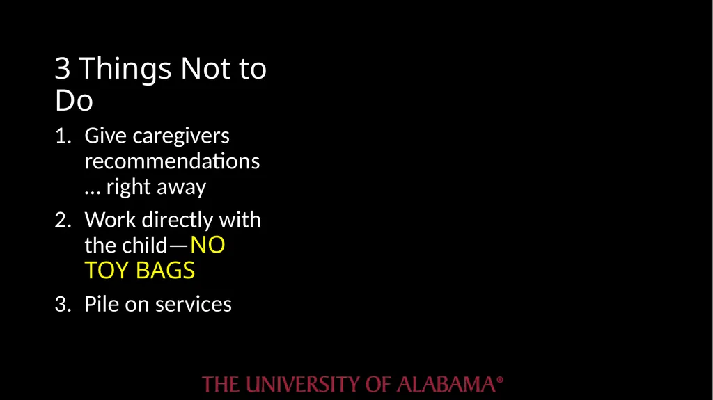 Routines-Based Intervention for Early Childhood - slide 23 of 34