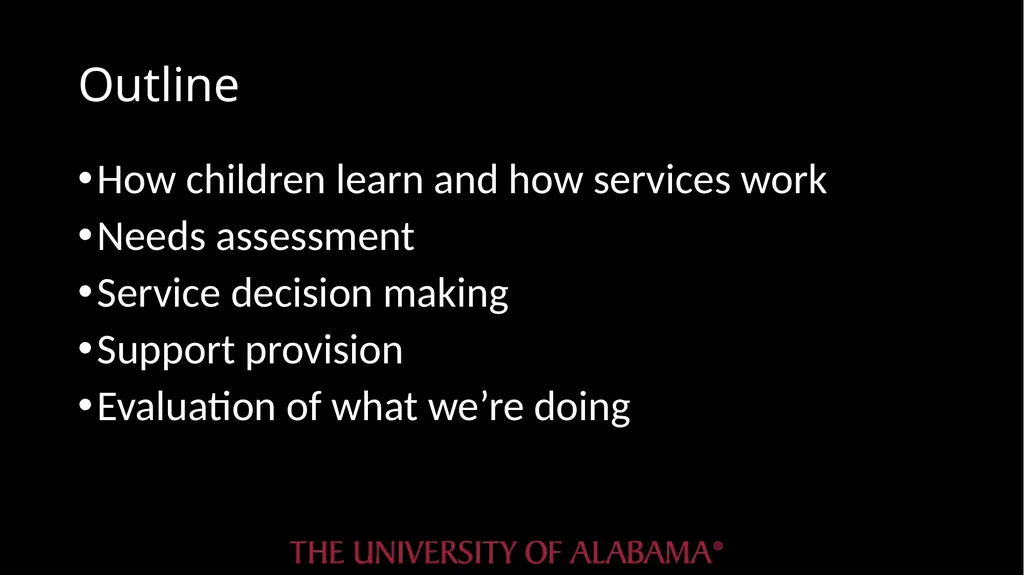Routines-Based Intervention for Early Childhood - slide 2 of 34
