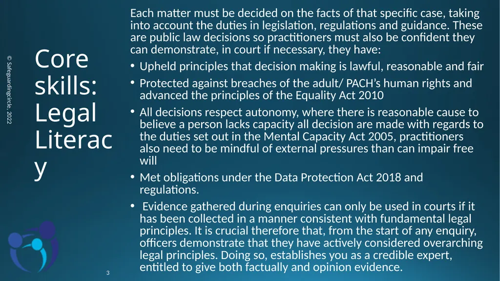 Developing your skills in Adult Safeguarding - slide 3 of 37