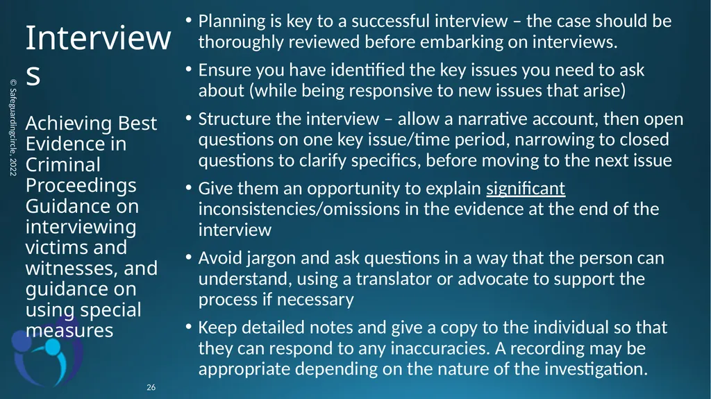 Developing your skills in Adult Safeguarding - slide 26 of 37