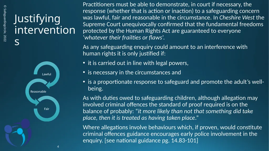 Developing your skills in Adult Safeguarding - slide 4 of 37