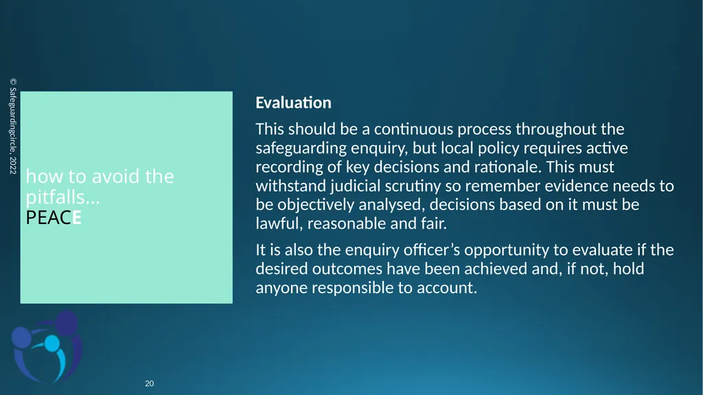 Developing your skills in Adult Safeguarding - slide 20 of 37