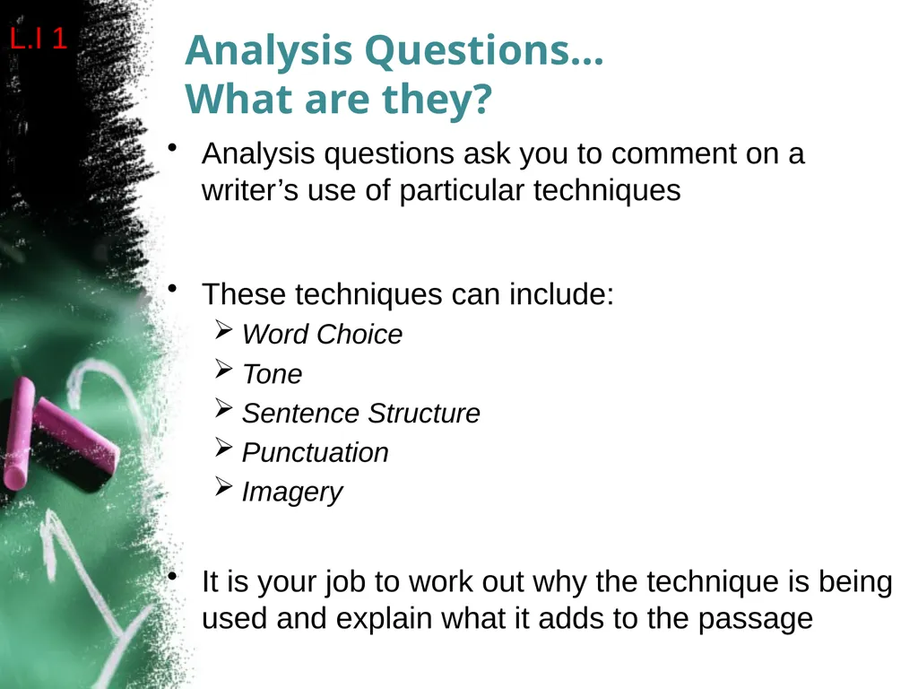Reading for Understanding, Analysis and Evaluation - slide 58 of 119
