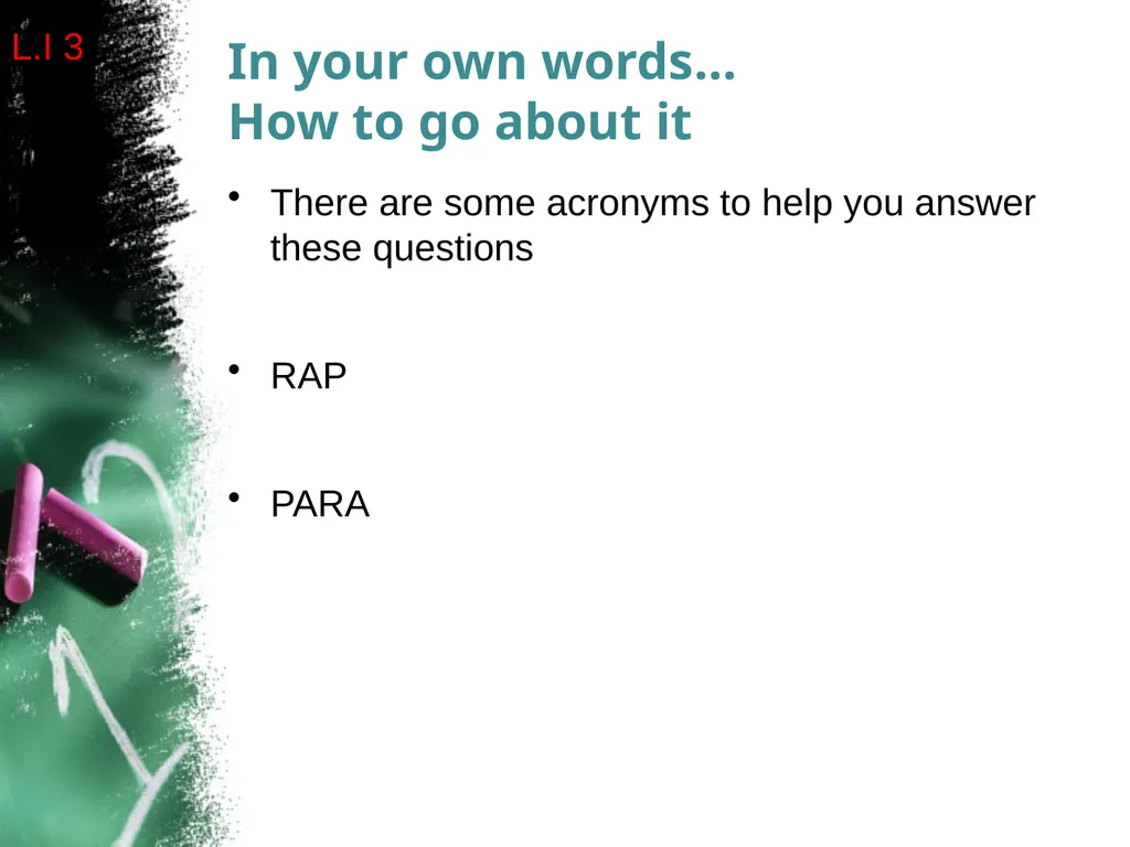 Reading for Understanding, Analysis and Evaluation - slide 8 of 119