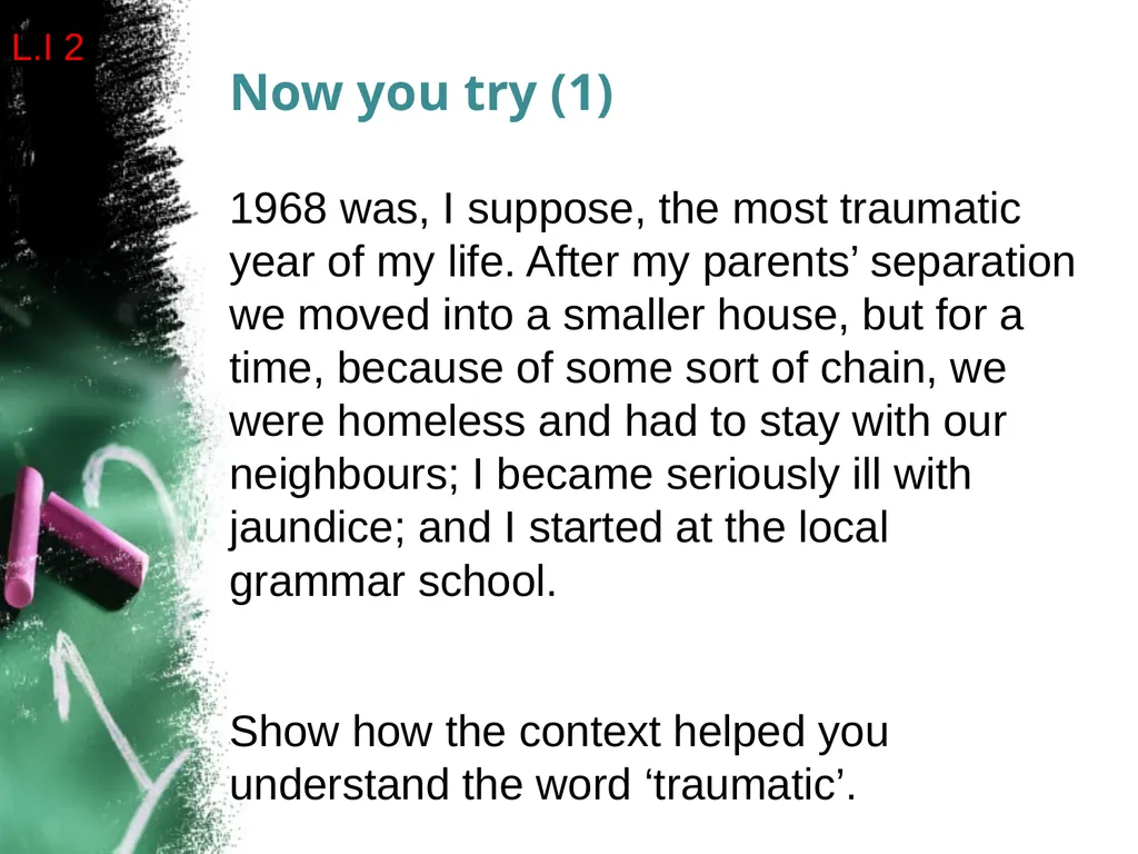 Reading for Understanding, Analysis and Evaluation - slide 39 of 119