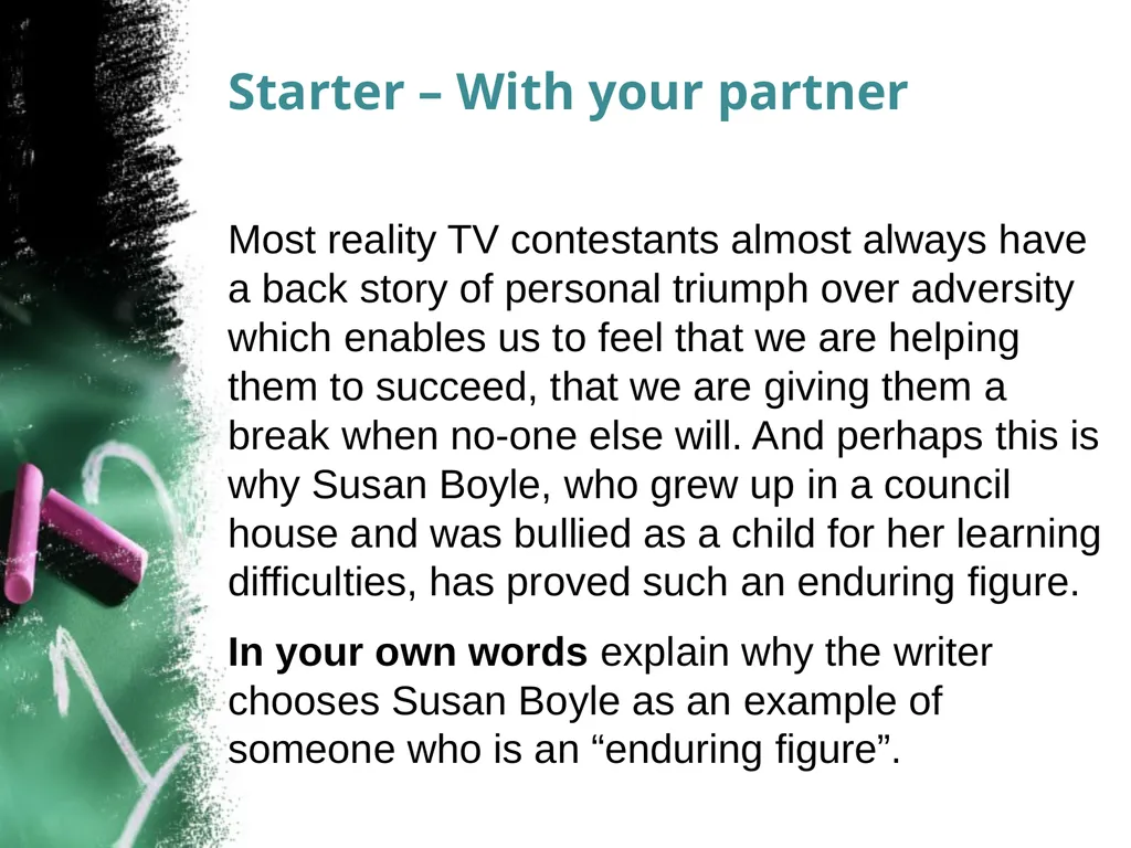 Reading for Understanding, Analysis and Evaluation - slide 20 of 119