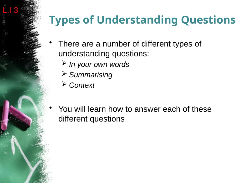 Reading for Understanding, Analysis and Evaluation - slide 6 of 119