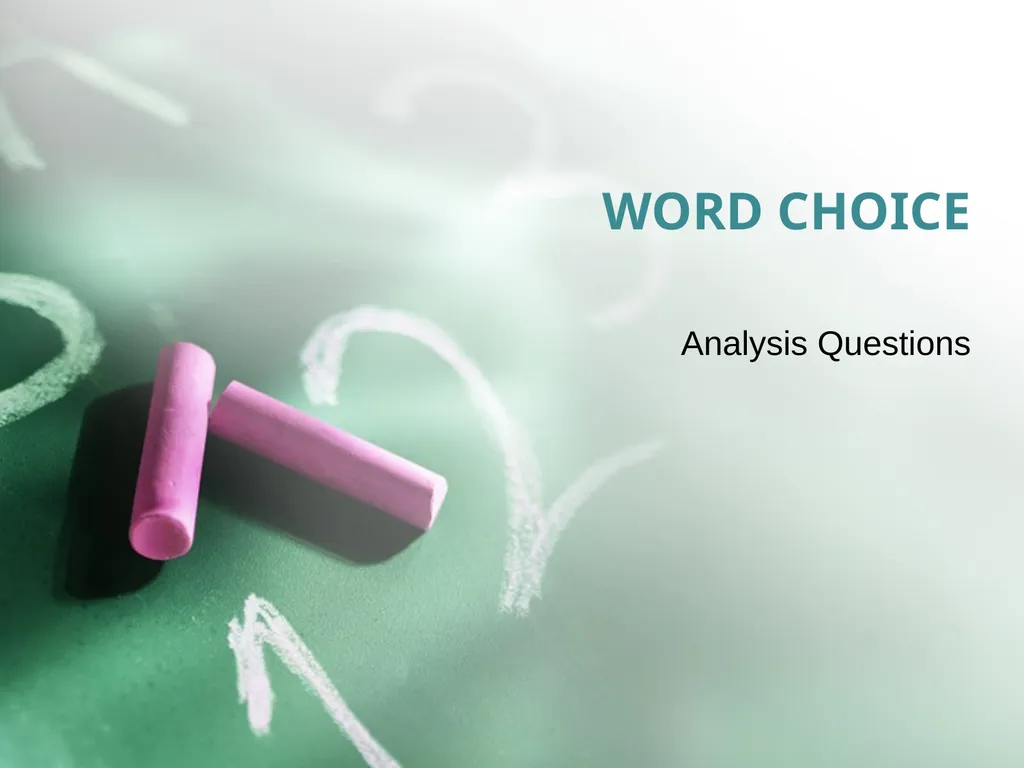 Reading for Understanding, Analysis and Evaluation - slide 60 of 119
