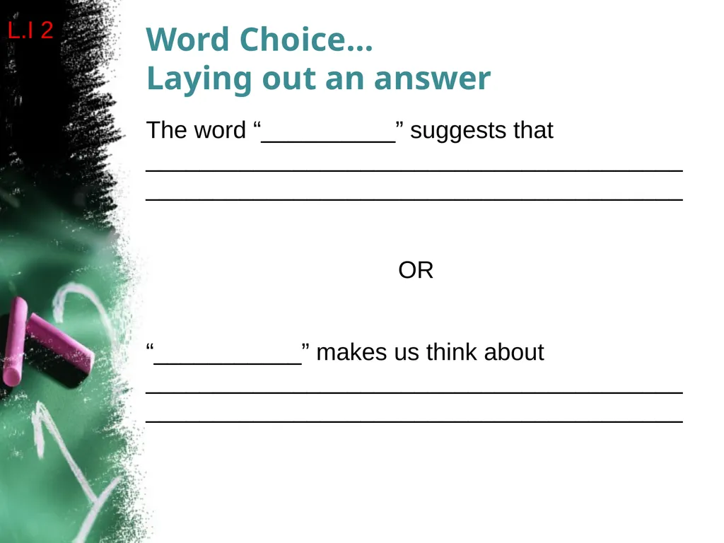 Reading for Understanding, Analysis and Evaluation - slide 67 of 119