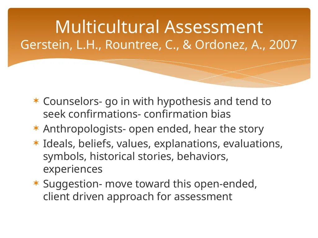 Conceptualizing Cultural Variables in Treatment - slide 25 of 212