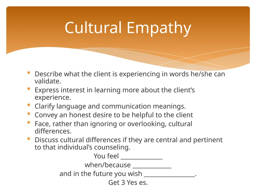 Conceptualizing Cultural Variables in Treatment - slide 60 of 212