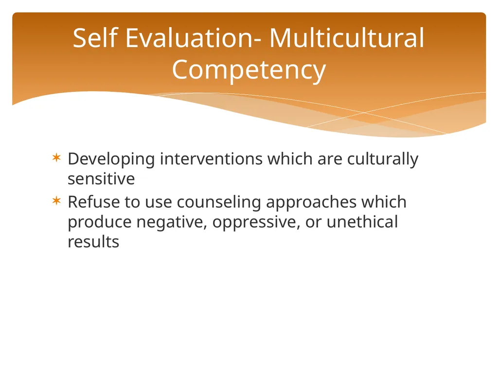 Conceptualizing Cultural Variables in Treatment - slide 42 of 212