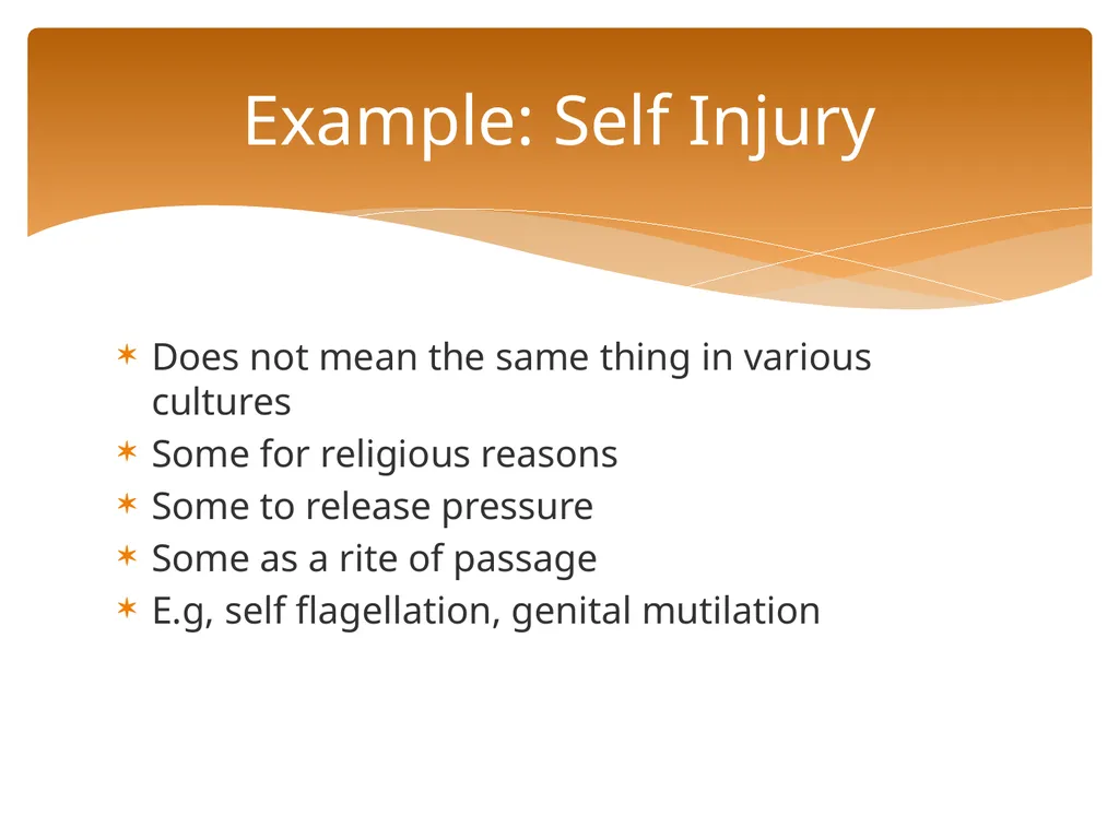 Conceptualizing Cultural Variables in Treatment - slide 169 of 212