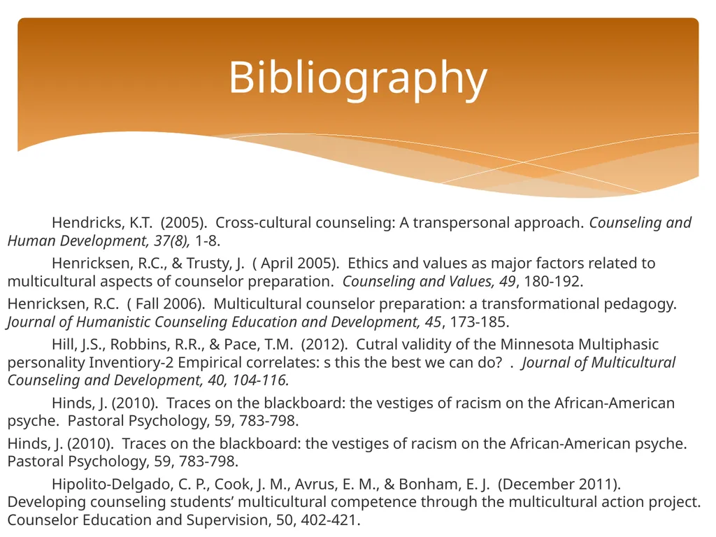 Conceptualizing Cultural Variables in Treatment - slide 196 of 212