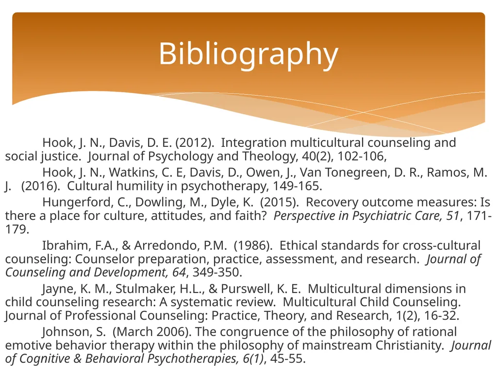 Conceptualizing Cultural Variables in Treatment - slide 197 of 212