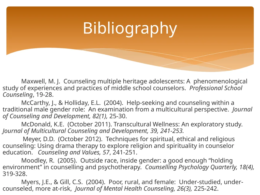 Conceptualizing Cultural Variables in Treatment - slide 203 of 212