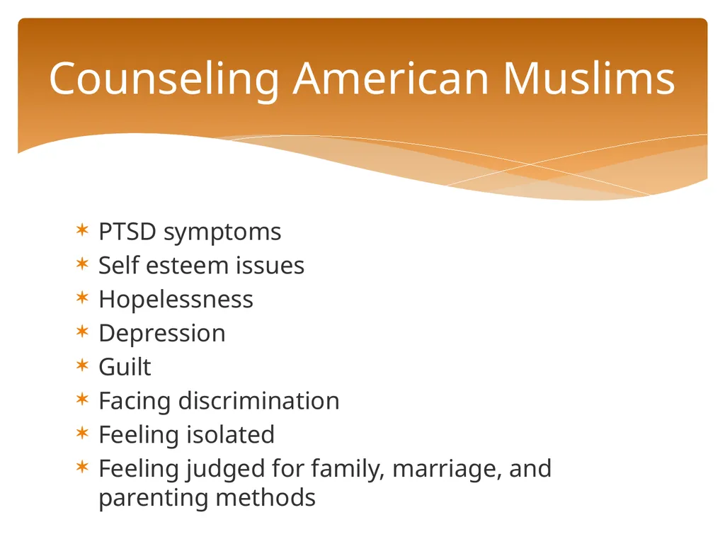 Conceptualizing Cultural Variables in Treatment - slide 146 of 212