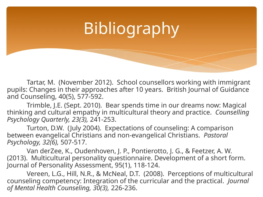 Conceptualizing Cultural Variables in Treatment - slide 209 of 212