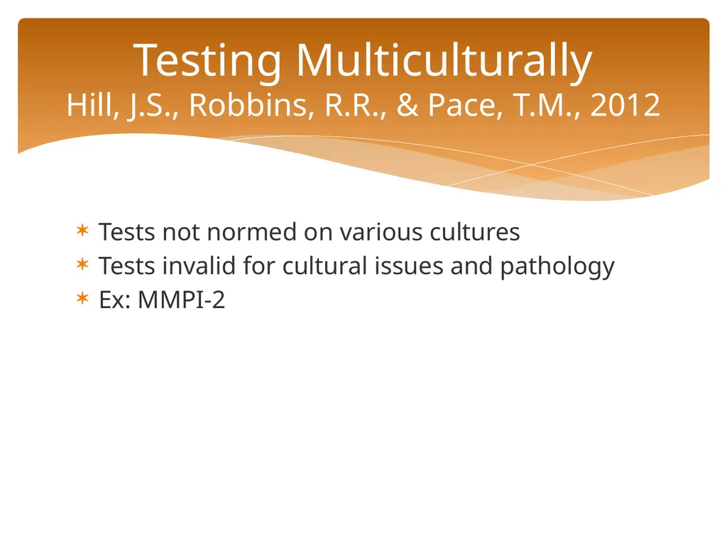 Conceptualizing Cultural Variables in Treatment - slide 24 of 212