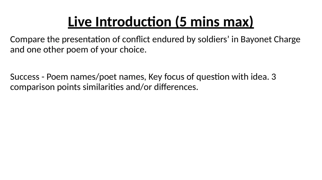 The Charge of The Light Brigade – fill the gaps - slide 35 of 36