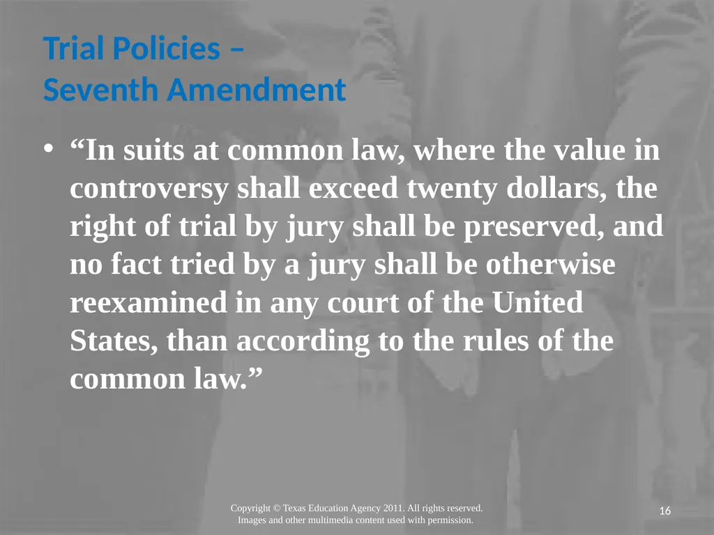 Legal Systems Forensic Science Copyright and Terms - slide 16 of 38