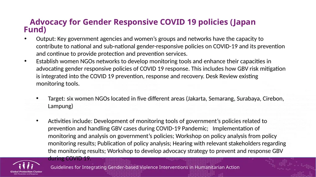 Sharing Good Practices and Lessons Learned - slide 4 of 7