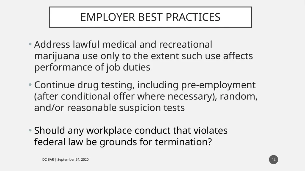 IT DIDN’T HAPPEN AT WORK: CAN THEY FIRE ME ANYWAY? - slide 42 of 63