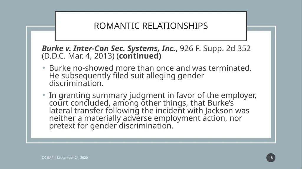 IT DIDN’T HAPPEN AT WORK: CAN THEY FIRE ME ANYWAY? - slide 18 of 63