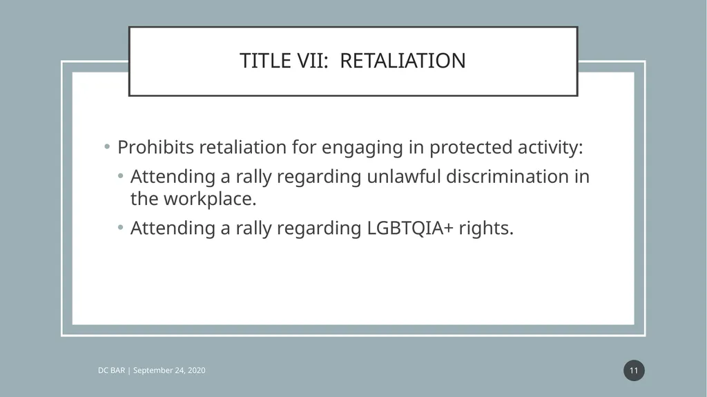 IT DIDN’T HAPPEN AT WORK: CAN THEY FIRE ME ANYWAY? - slide 11 of 63