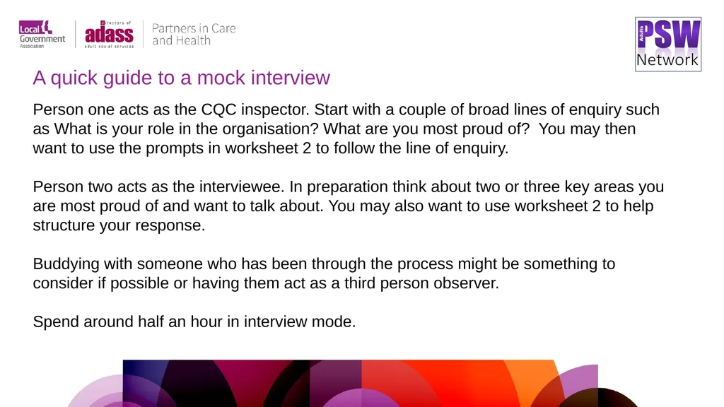 Preparing for CQC assessment A practical resource - slide 22 of 32