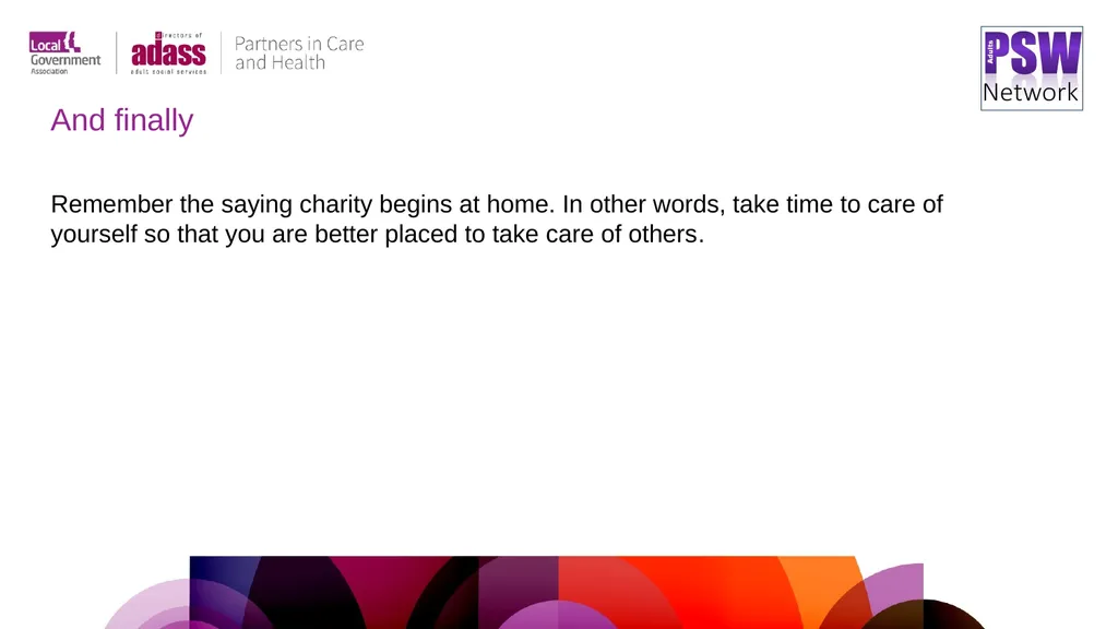 Preparing for CQC assessment A practical resource - slide 32 of 32