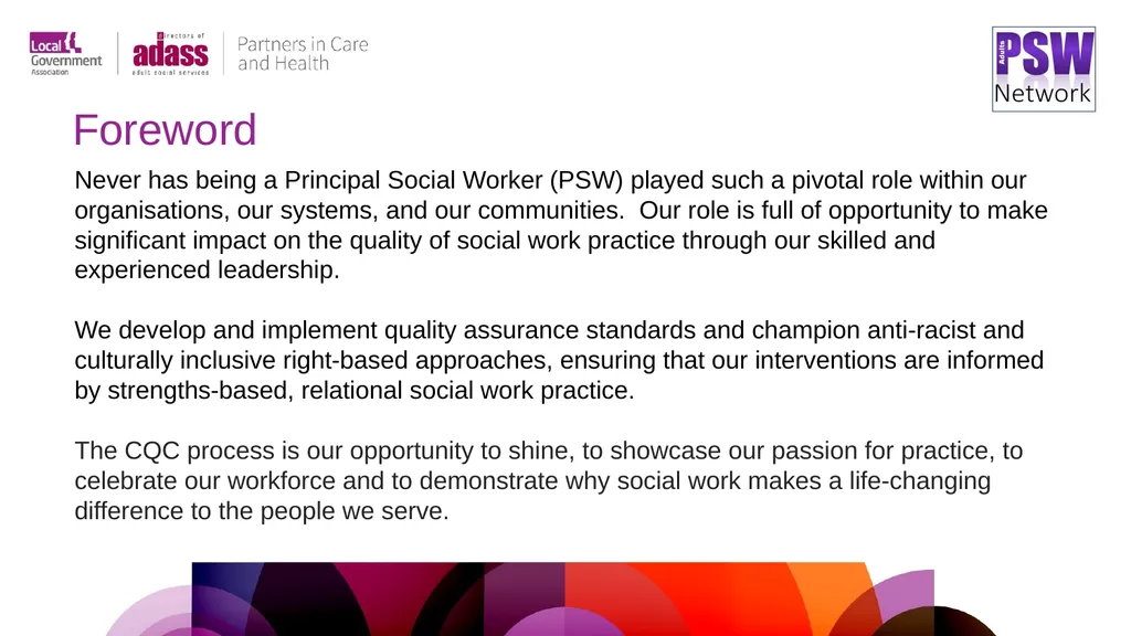 Preparing for CQC assessment A practical resource - slide 3 of 32