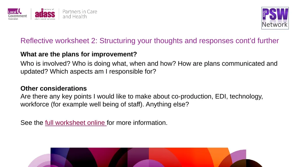 Preparing for CQC assessment A practical resource - slide 20 of 32